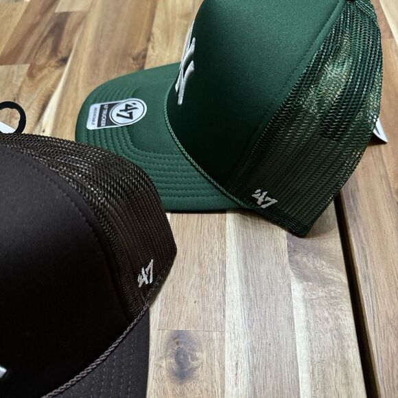 New York Yankees Hat Lot Mens Snapback 47 Brand Urban Outfitters Trucker NWT - Picture 4 of 6